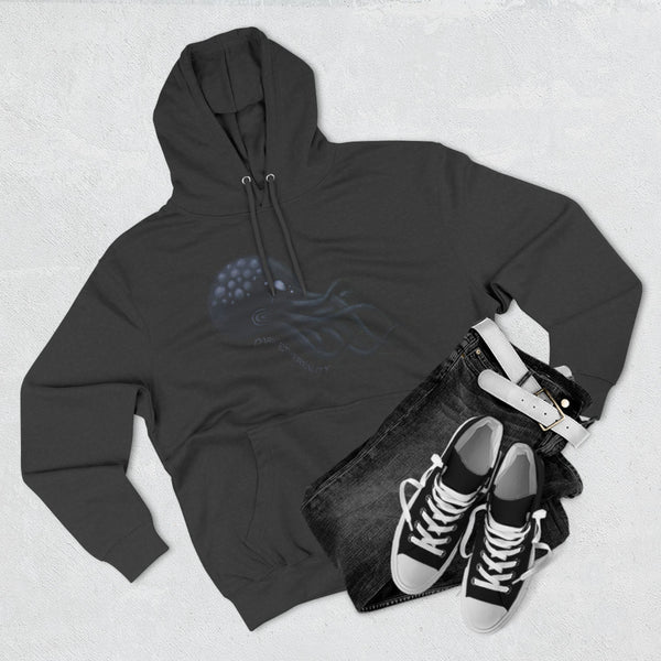 Dark Ethereality Logo Pullover Hoodie – The Essence of Bold Comfort