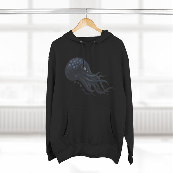 Dark Ethereality Logo Pullover Hoodie – The Essence of Bold Comfort