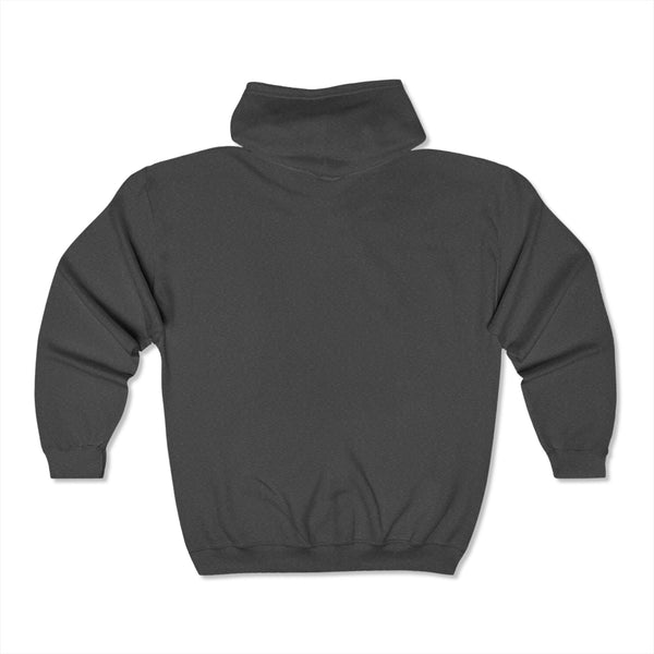 Voodoo Zip-Up Hoodie – Dark Art Meets Everyday Comfort