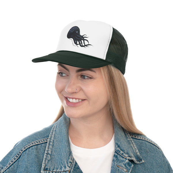 Dark Ethereality Trucker Hat – Cute Yet Creepy Cthulhu Design