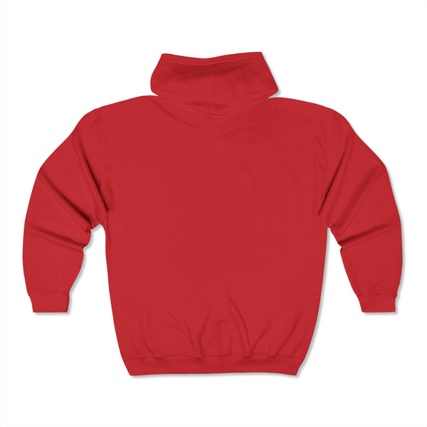 Voodoo Zip-Up Hoodie – Dark Art Meets Everyday Comfort
