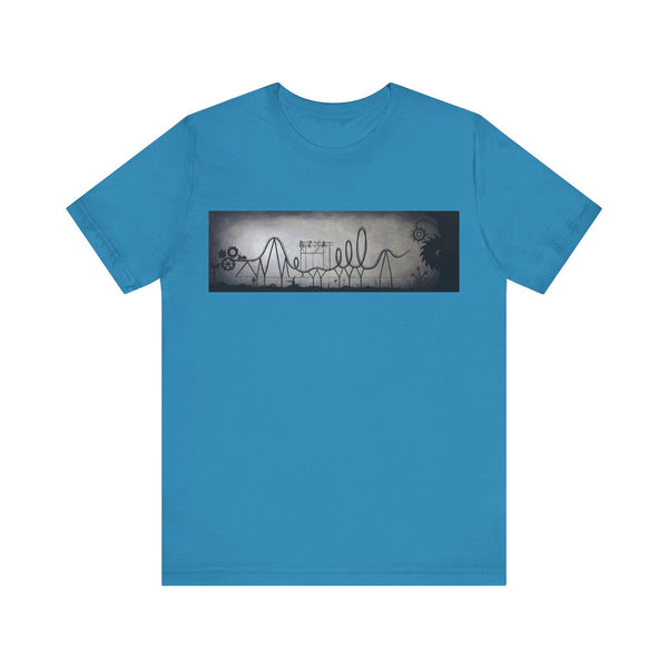 Buzzsaw Jersey Tee – Life’s a Ride, but Where Does It End?