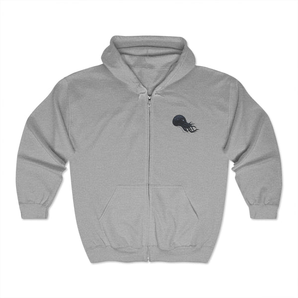 Collective Us Zip-Up Hoodie – A Celebration of Connection with a Dark Twist