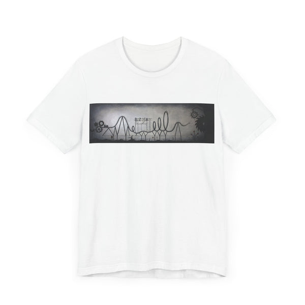 Buzzsaw Jersey Tee – Life’s a Ride, but Where Does It End?