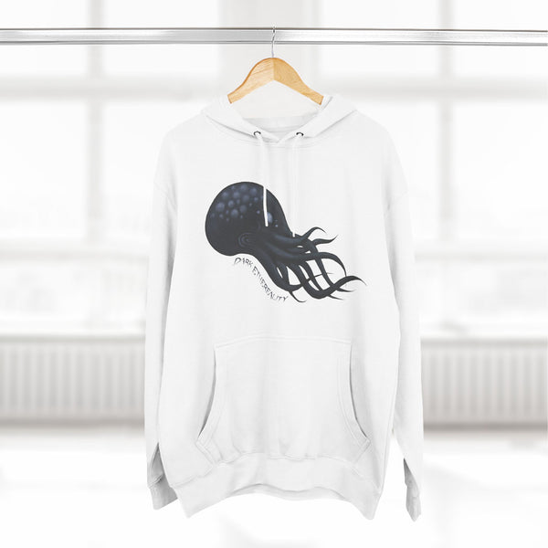 Dark Ethereality Logo Pullover Hoodie – The Essence of Bold Comfort