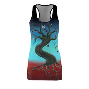 Dusk Racerback Dress – Haunting Beauty in Motion