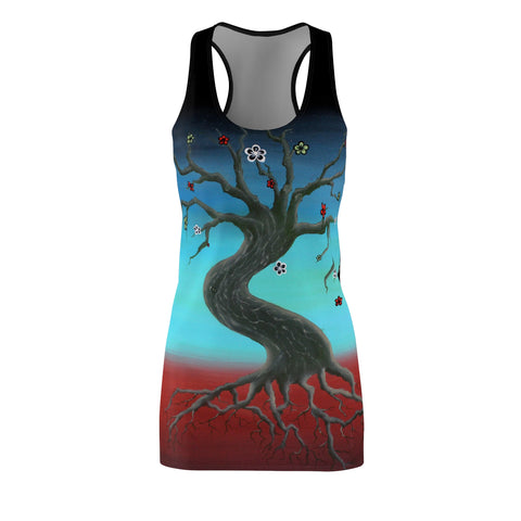 Dusk Racerback Dress – Haunting Beauty in Motion