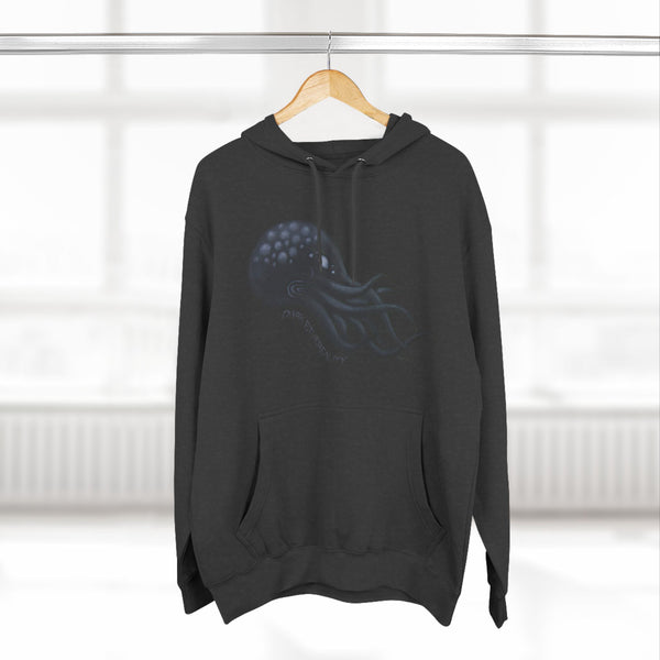 Dark Ethereality Logo Pullover Hoodie – The Essence of Bold Comfort