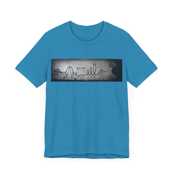 Buzzsaw Jersey Tee – Life’s a Ride, but Where Does It End?