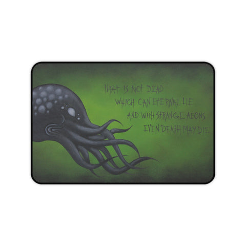 Death May Die Desk Mat