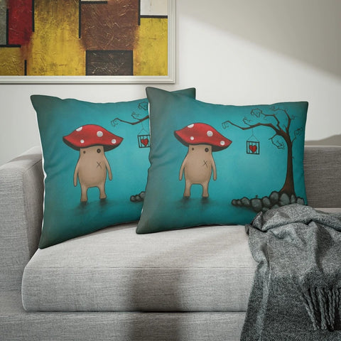 If I Only Had a Heart Throw Pillow – A Haunting Touch for Your Space