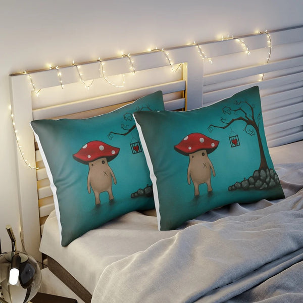 If I Only Had a Heart Throw Pillow – A Haunting Touch for Your Space