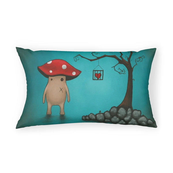 If I Only Had a Heart Throw Pillow – A Haunting Touch for Your Space