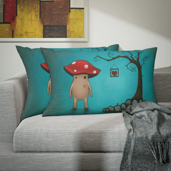 If I Only Had a Heart Throw Pillow – A Haunting Touch for Your Space