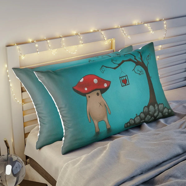 If I Only Had a Heart Throw Pillow – A Haunting Touch for Your Space