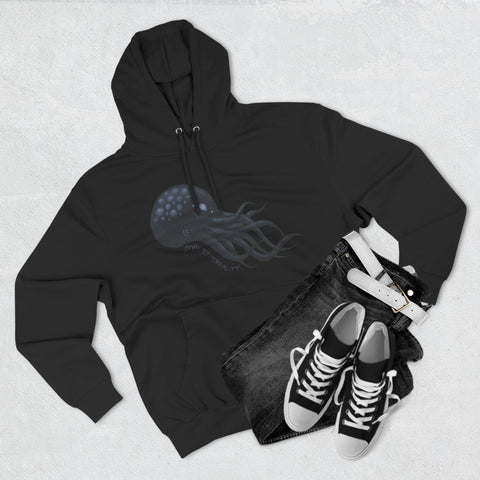 Dark Ethereality Logo Pullover Hoodie – The Essence of Bold Comfort