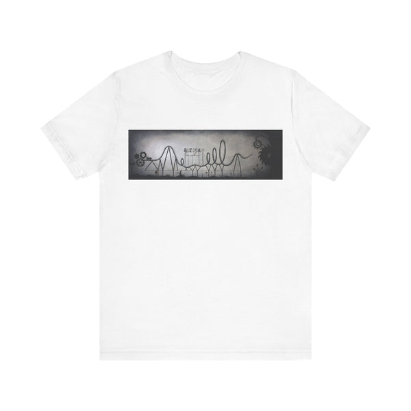 Buzzsaw Jersey Tee – Life’s a Ride, but Where Does It End?