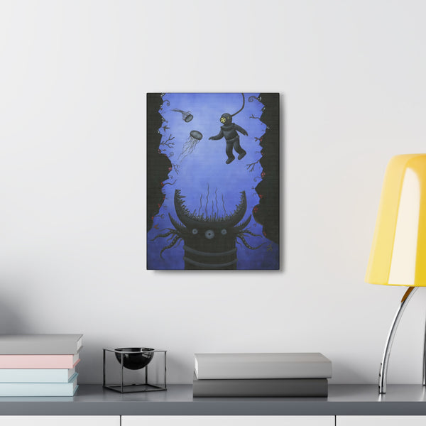 MAWS Canvas Print – A Dive into the Depths of Mystery