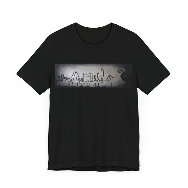Buzzsaw Jersey Tee – Life’s a Ride, but Where Does It End?