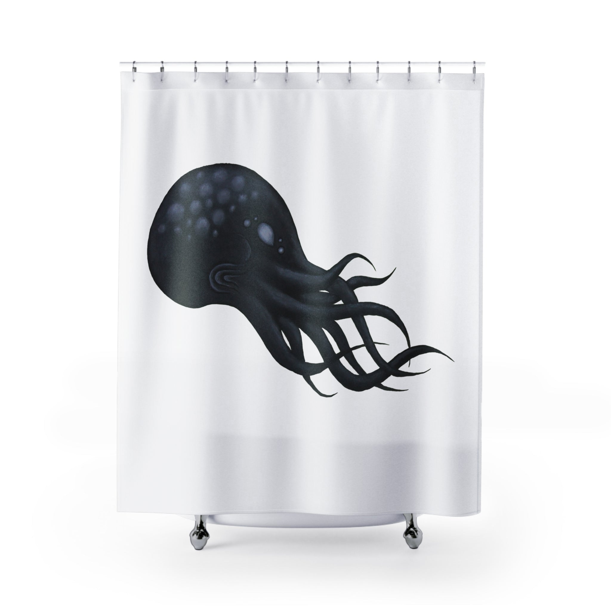 Death May Die Shower Curtain – Immerse Yourself in Lovecraftian Mystery