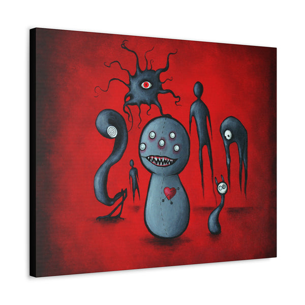Collective Us Stretched Canvas