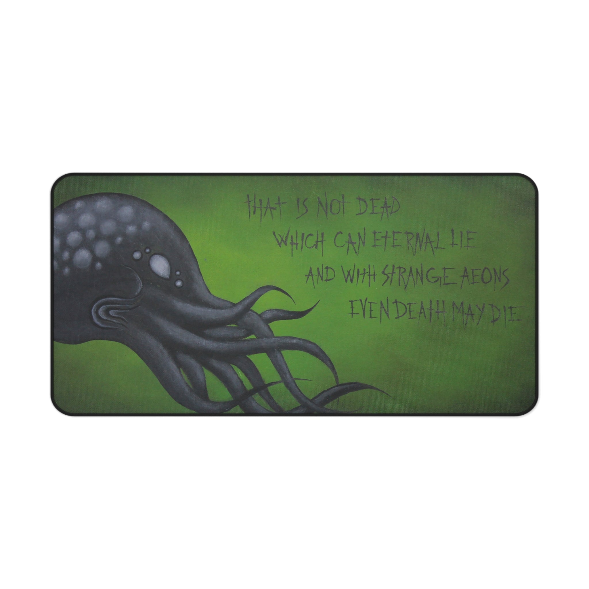 Death May Die Desk Mat