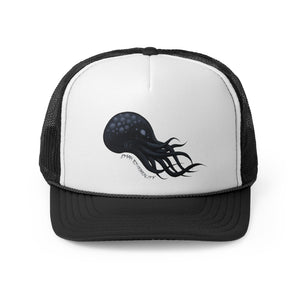 Dark Ethereality Trucker Hat – Cute Yet Creepy Cthulhu Design