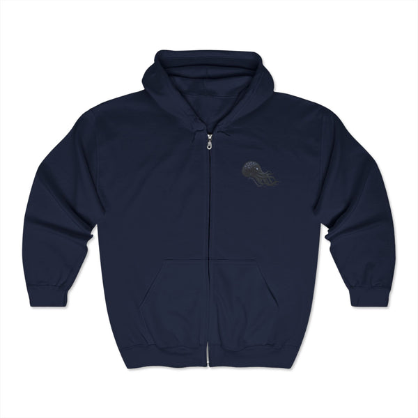 Collective Us Zip-Up Hoodie – A Celebration of Connection with a Dark Twist